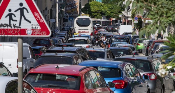 Turistička gužva u Splitu