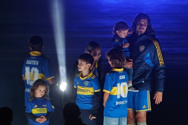 Edinson Cavani predstavljanje Boca Juniors