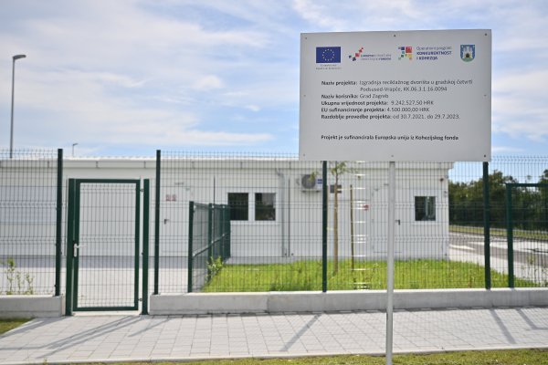 Otvorenje reciklažnog dvorišta u gradskoj četvrti Podsused – Vrapče