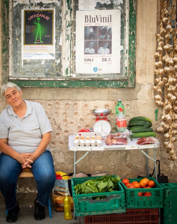 Dragica Domazet Lošo izložila je domaće proizvode