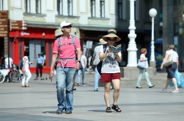 Turisti u Zagrebu
