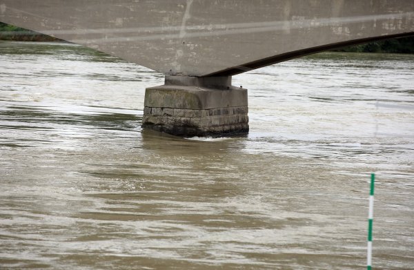 Vodostaj Drave kod Varaždina naglo se podigao zbog obilnih kiša u Sloveniji