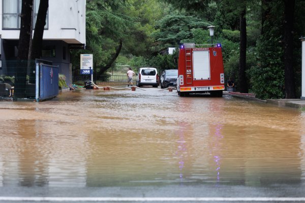 Poplavljeno područje Preluka nedaleko Opatije