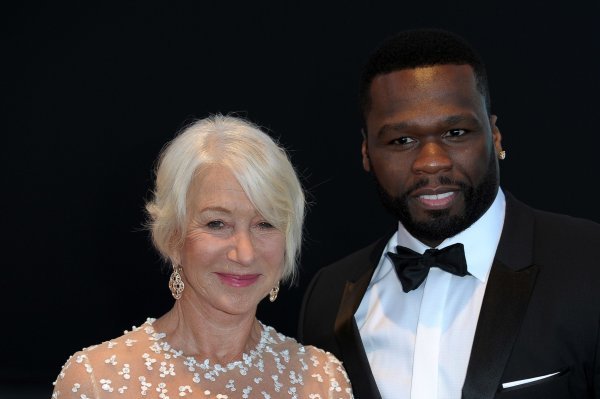 Helen Mirren i 50 Cent 2017. u Monte Carlu