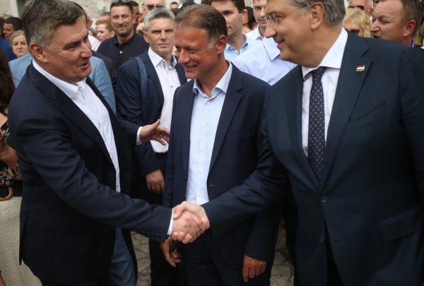 Zoran Milanović i Andrej Plenković