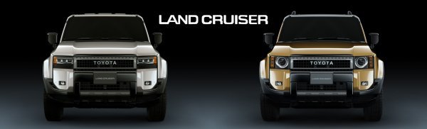 Toyota Land Cruiser i Toyota Land Cruiser First Edition (desno)