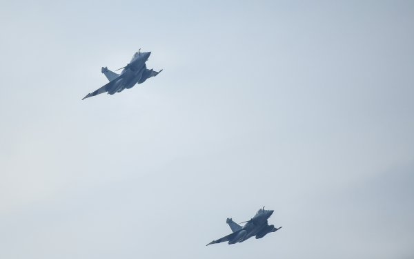 Borbeni avioni Rafale iznad Zagreba 2021