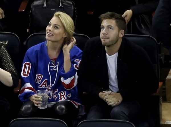 Tom Ackerley i Margot Robbie