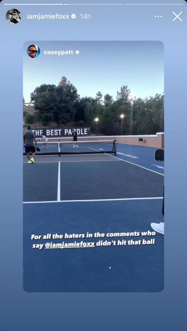 Jamie Foxx igra pickleball