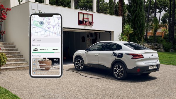 Citroën e-ROUTES aplikacija za potpuno elektrićne modele ë-C4 i ë-C4 X