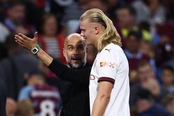 Pep Guardiola Erling Haaland Manchester City svađa