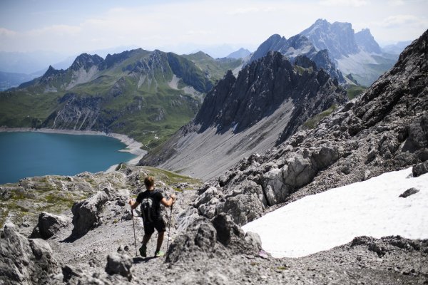 Uspon na planinu Schesaplana