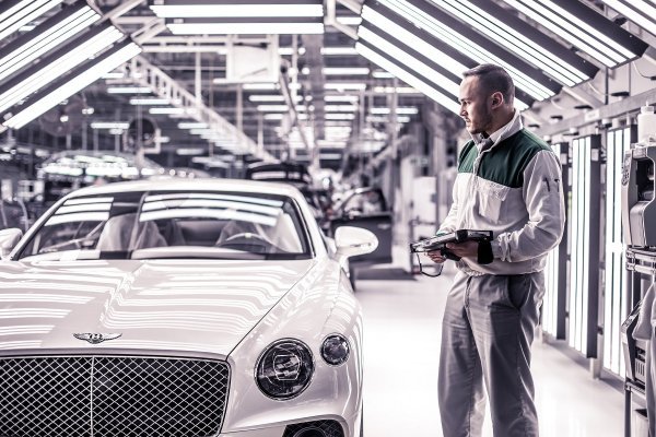 Bentley tvornica u Creweu, Engleska