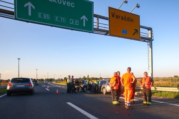 Teška prometna nesreća na autocesti A4 u kojoj je preminula vozačica