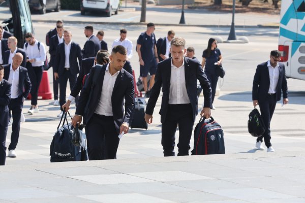 Nogometaši Hajduka otputovali u Solun