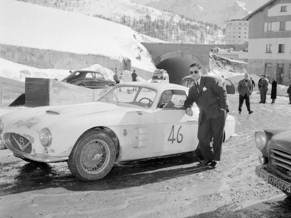 Šasija 106.00026 na Rallye Sestriere 1957.