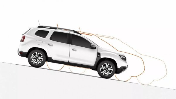 Dacia Duster: pomoć pri spuštanju na nizbrdici