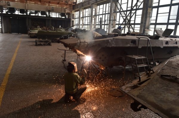 Zavod za obnovu tenkova u Rusiji