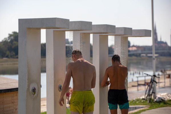 Toplinski val zahvatio Osijek i Slavoniju