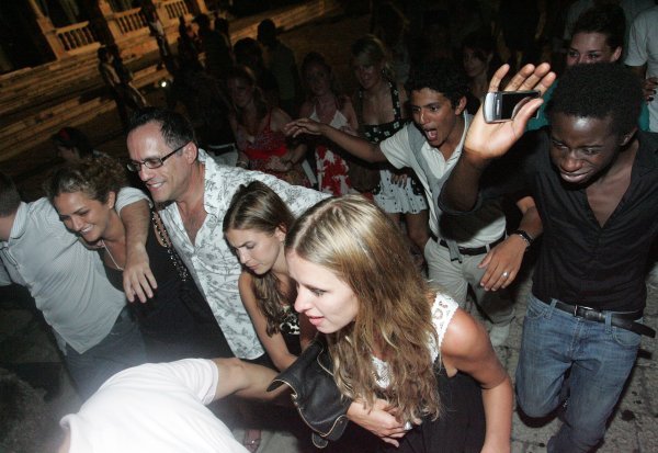 Nicky Hilton na Hvaru 2007.