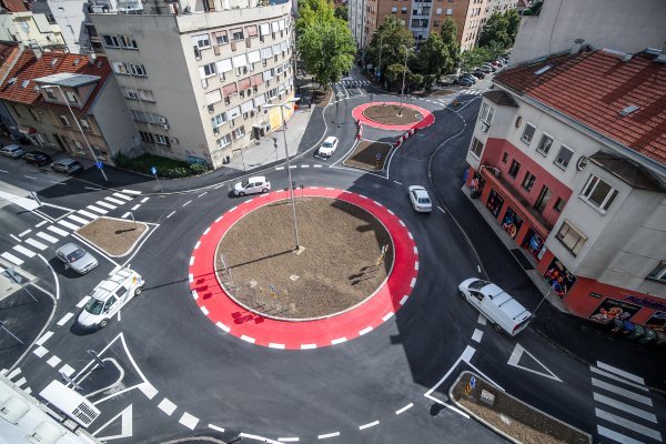 U Zagrebu otvoren dvostruki kružni tok na Novoj cesti