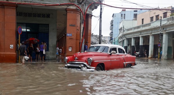 Uragan Idalia na Kubi