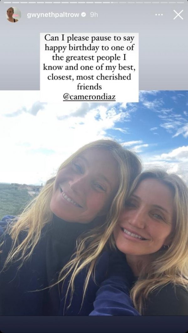 Gwyneth Paltrow i Cameron Diaz