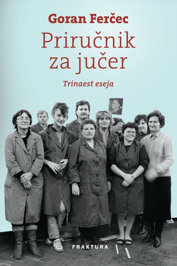 Boris Cvjetanović, ilustracija naslovnice knjige Gorana Ferčeca 'Priručnik za jučer'