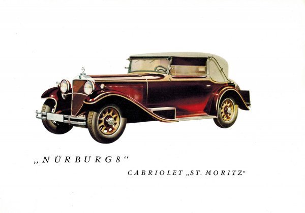 Mercedes-Benz Nürburg 460 Special Sports Cabriolet 'St. Moritz'