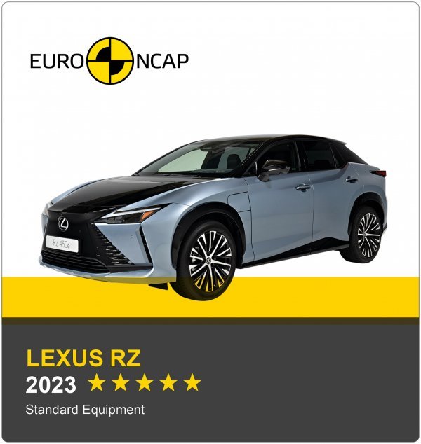 Lexus RZ na Euro NCAP testiranjima sigurnosti dobio ocjenu od pet zvjezdica