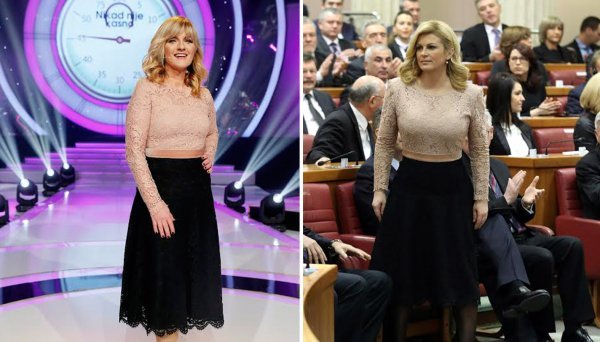 Sanja Doležal i Kolinda Grabar Kitarović