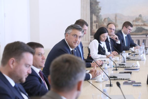 Plenković primio predstavnike trgovačkih lanaca
