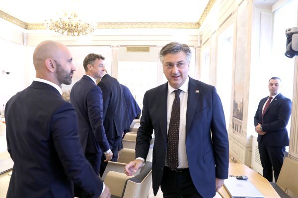 Andrej Plenković primio predstavnike banaka