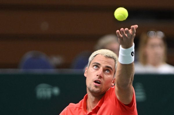 Tenis; Davis CUP Hrvatska - SAD:  Borna Gojo - Frances Tiafoe