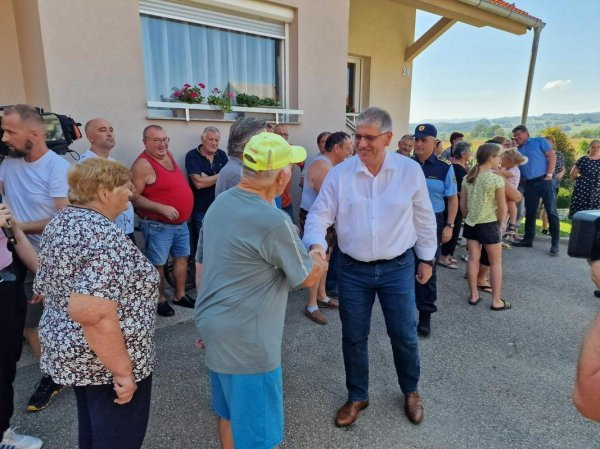 Slovenski ministar Poklukar posjetio je prošlog tjedna pogranično mjesto Rigonce