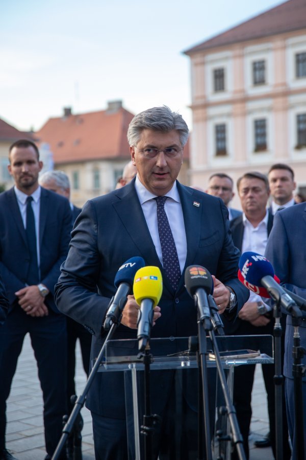 Andrej Plenković u Osijeku