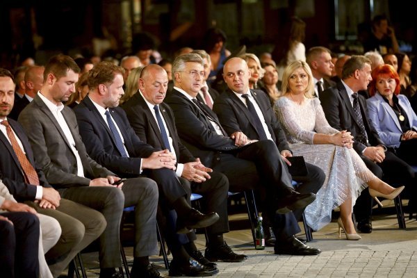 Davor Filipović, Mario Banožić, Tomislav Medved, Andrej Plenković, Ivan Bosančić