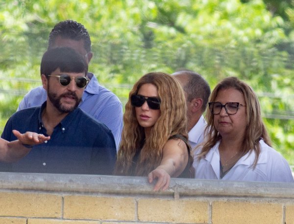 Shakira sa sinovima u Kolumbiji
