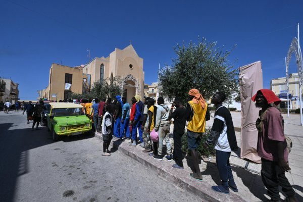 Izbjeglice na Lampedusi