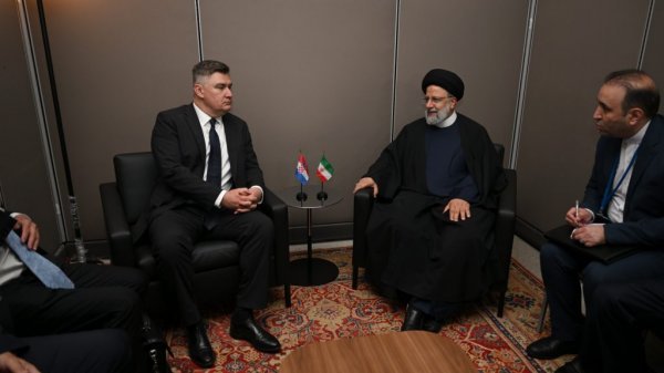 Zoran Milanović i Ebrahim Raisi