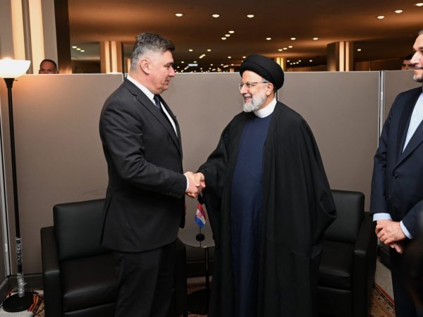 Zoran Milanović i Ebrahim Raisi