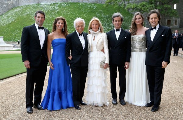 Paul Arrouet, Dylan Lauren, Ralph Lauren, Ricky Anne Loew-Beer, Andrew Lauren, Lauren Bush i David Lauren