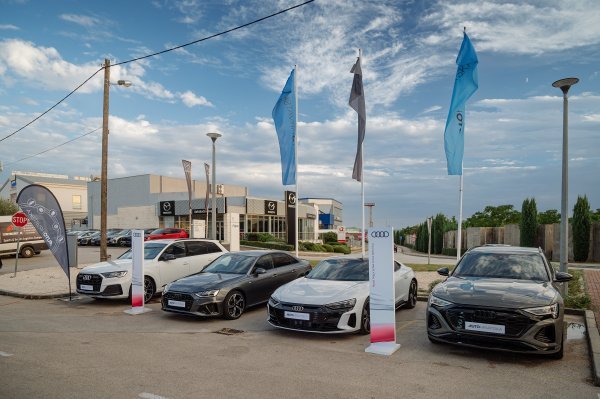 Izložba Audi vozila u Auto Hrvatska poslovnom centru Zadar