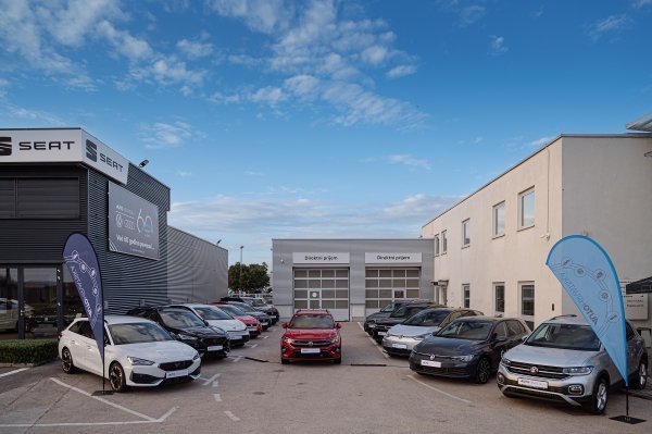 Izložba Volkswagen, Seat i Cupra vozila u Auto Hrvatska poslovnom centru Zadar