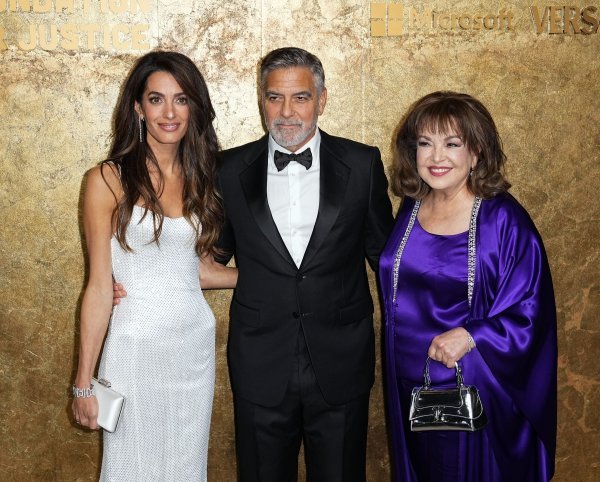 Amal Clooney, George Clooney i Baria Alamuddin