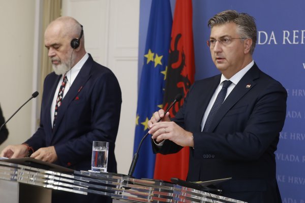Andrej Plenković i Edi Rama