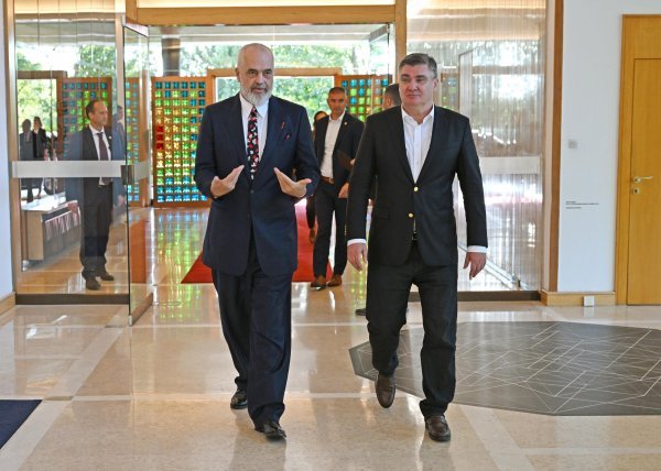 Edi Rama i Zoran Milanović