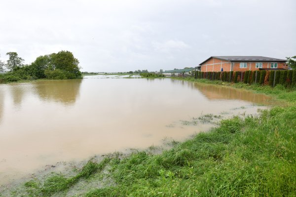 Poplavljeno naselje Krkanec u Varaždinskoj županiji