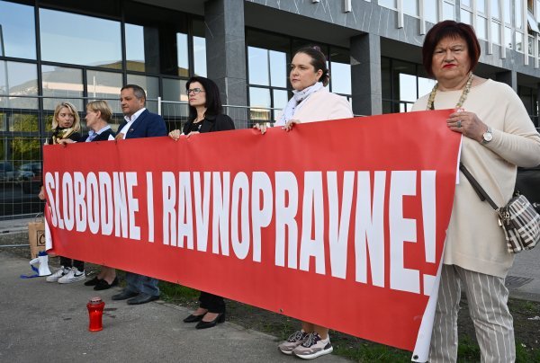 Prosvjed foruma žena SDP-a