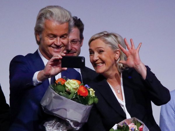 Geert Wilders i Marine Le Pen